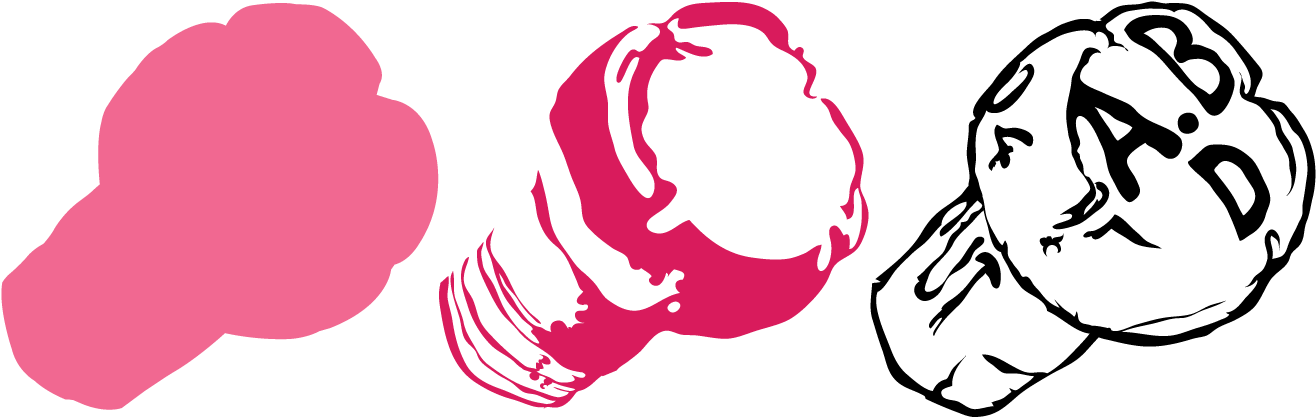 A 3-color Screen Print Of The Cork From The Bottle Clipart (1435x720), Png Download