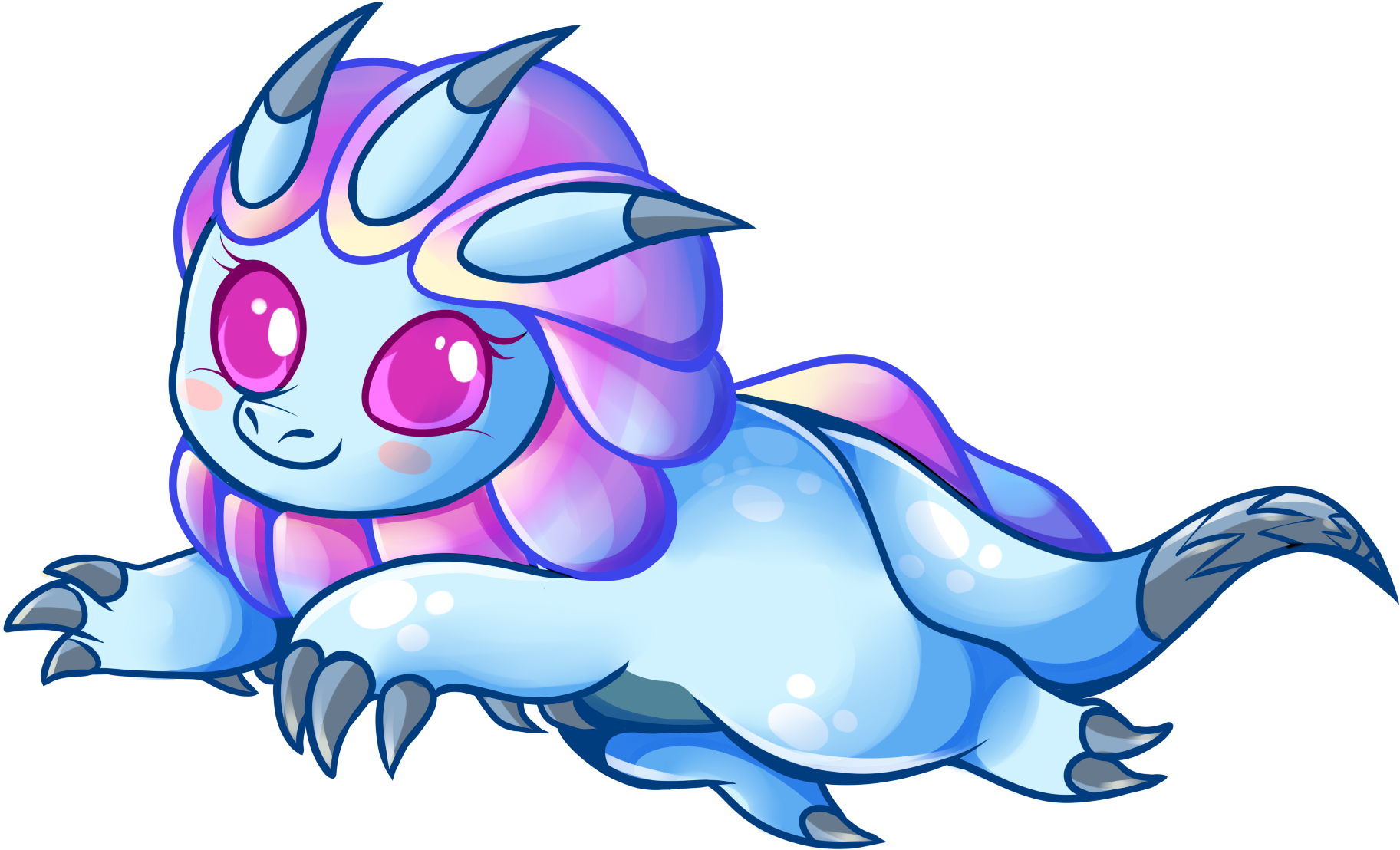 Royal Ludroth- Cotton Candy Clipart (1882x1153), Png Download