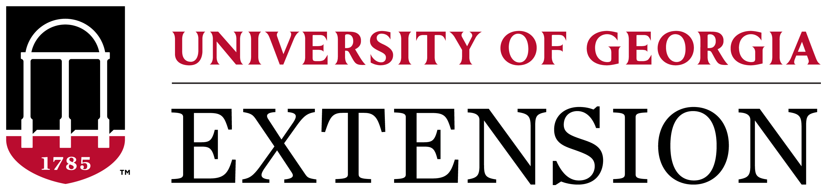 Uga Cooperative Extension Logo Clipart (2828x750), Png Download