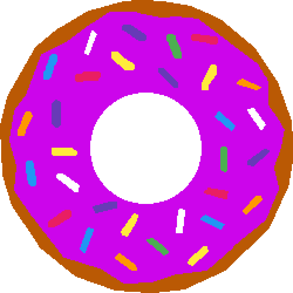 Donut Clipart (1000x1000), Png Download