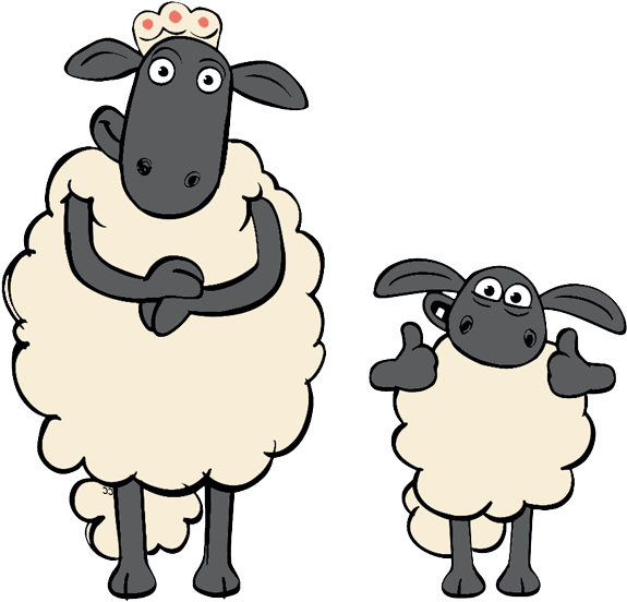 Clipart Of Oo, Sheep And Sheep The - Png Download (581x558), Png Download