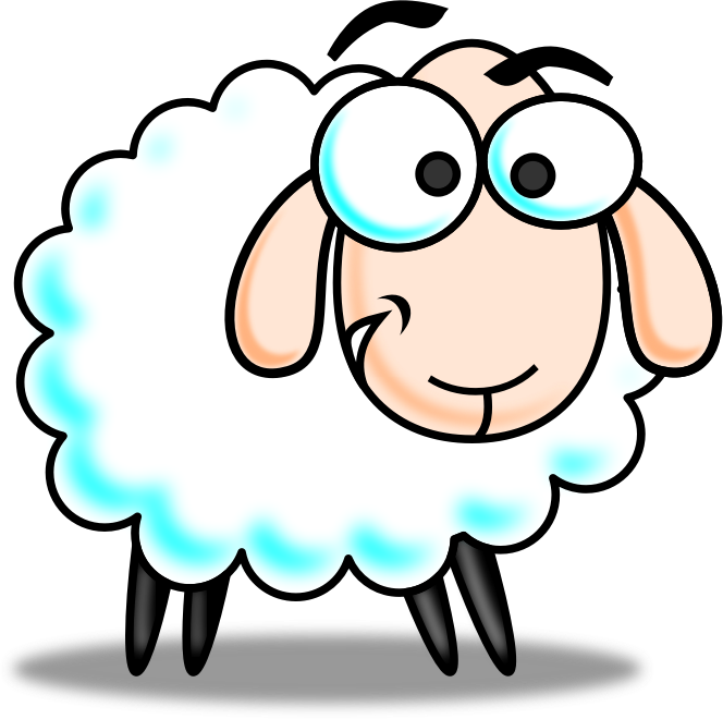 Clipart Of Sheep, Sheep Of And Associates Degree - Png Download (664x660), Png Download