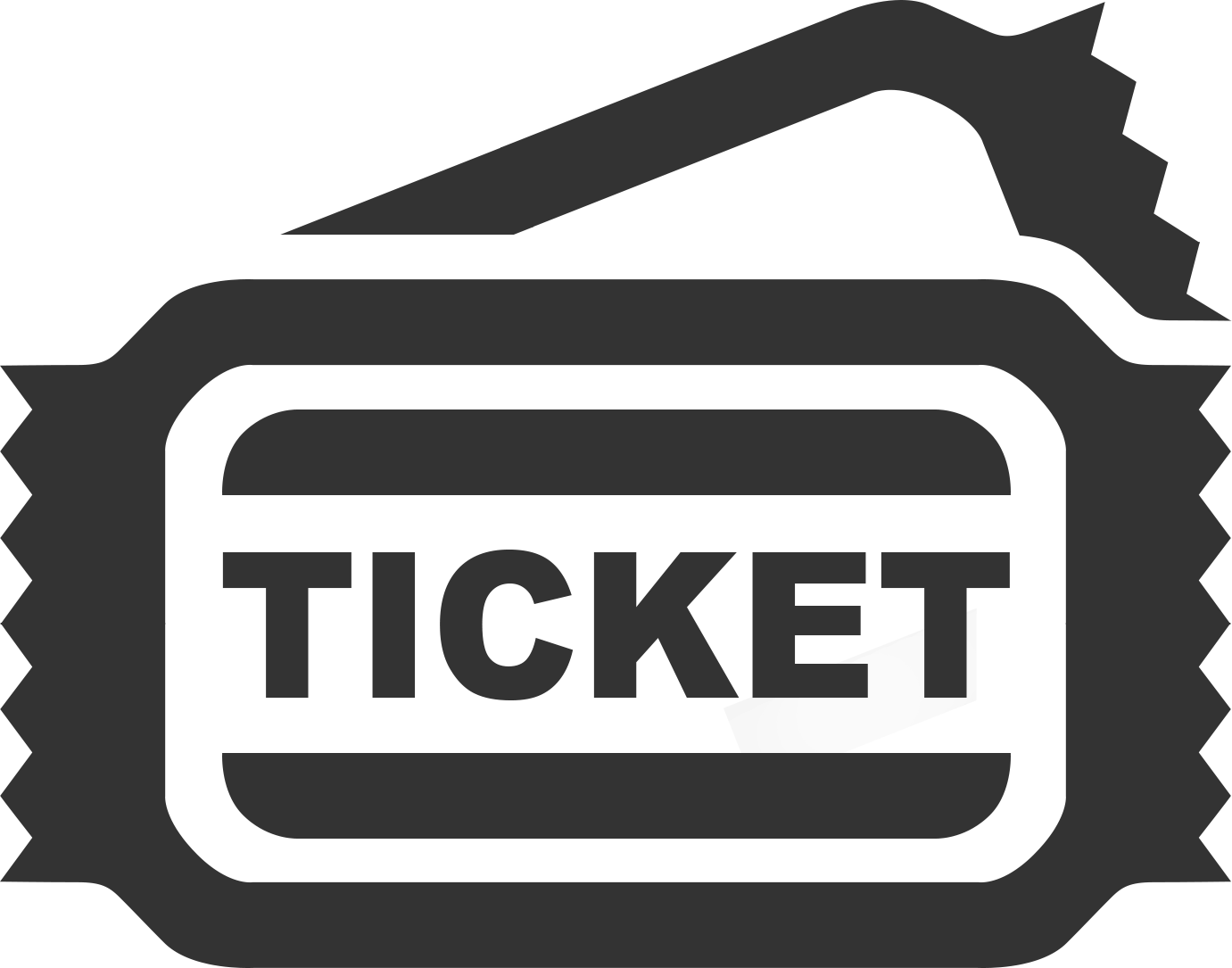 Ticket Png Photos Clipart (1381x1085), Png Download