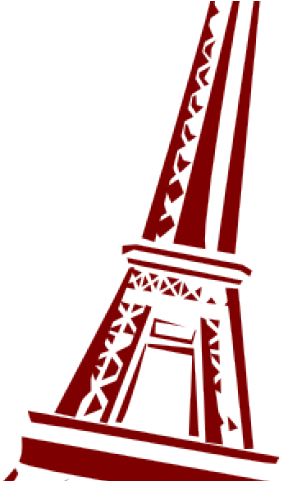 Poodle Clipart Eiffel Tower - Png Download (640x480), Png Download