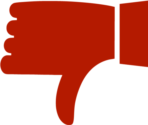 Thumbs Down Icon Clipart (750x750), Png Download