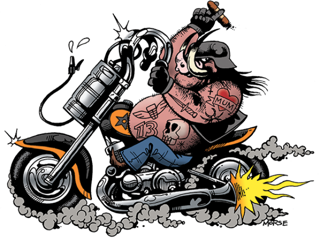 Chopper Clipart Panhead - Png Download (640x480), Png Download