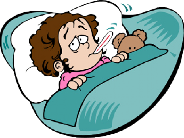 Boy Clipart Sick - Png Download (640x480), Png Download