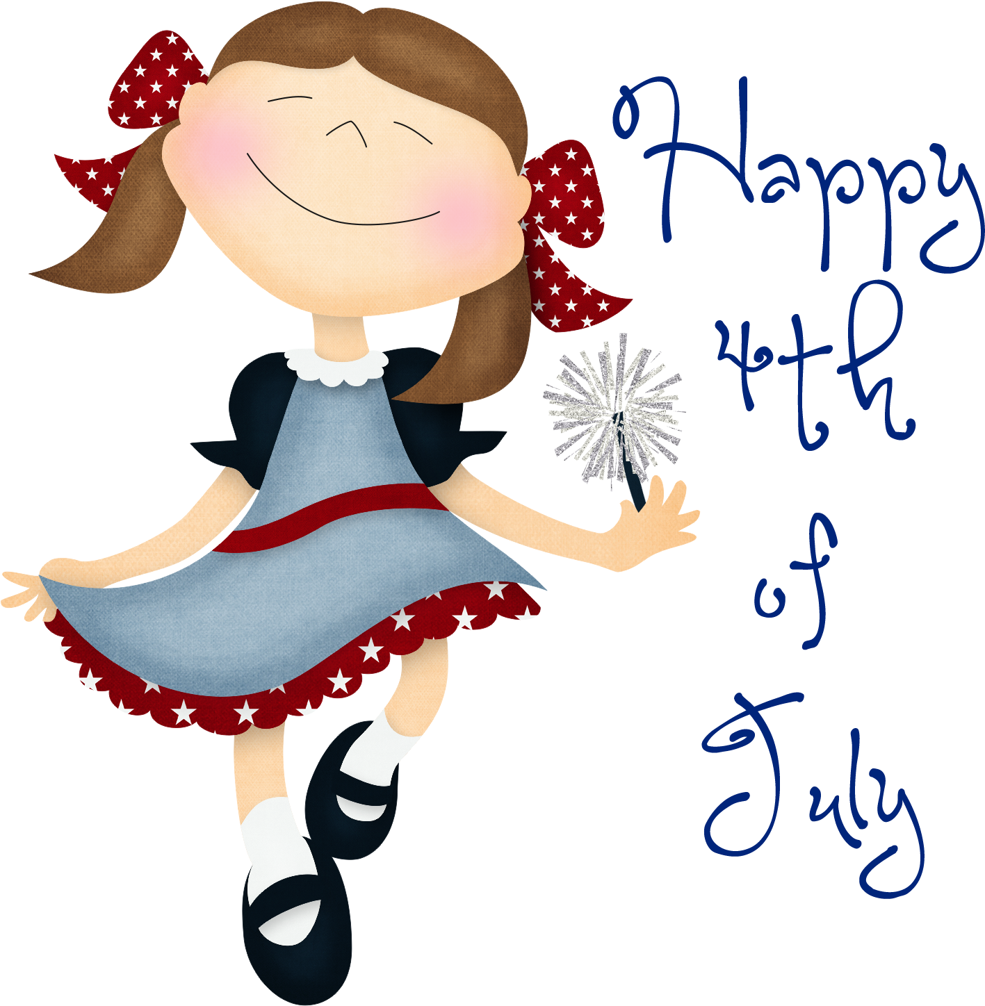 Happy 4th Of July Clipart (1500x1500), Png Download