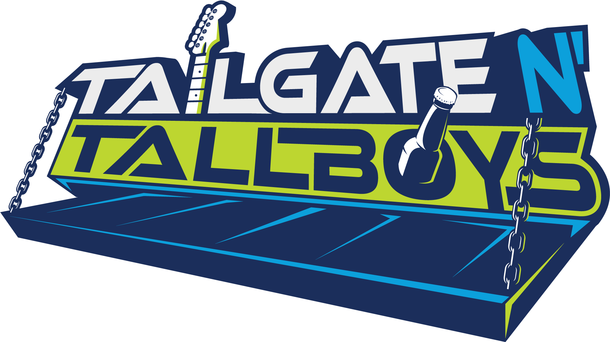Tailgate N Tallboys Clipart (2064x1128), Png Download