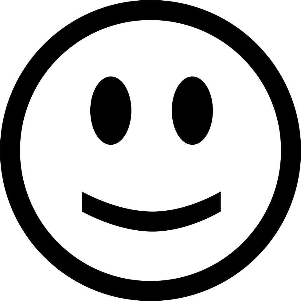 Smiling Face Comments Clipart (980x980), Png Download