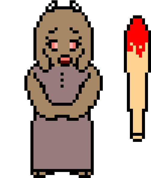 Toriel Granny Clipart (550x640), Png Download