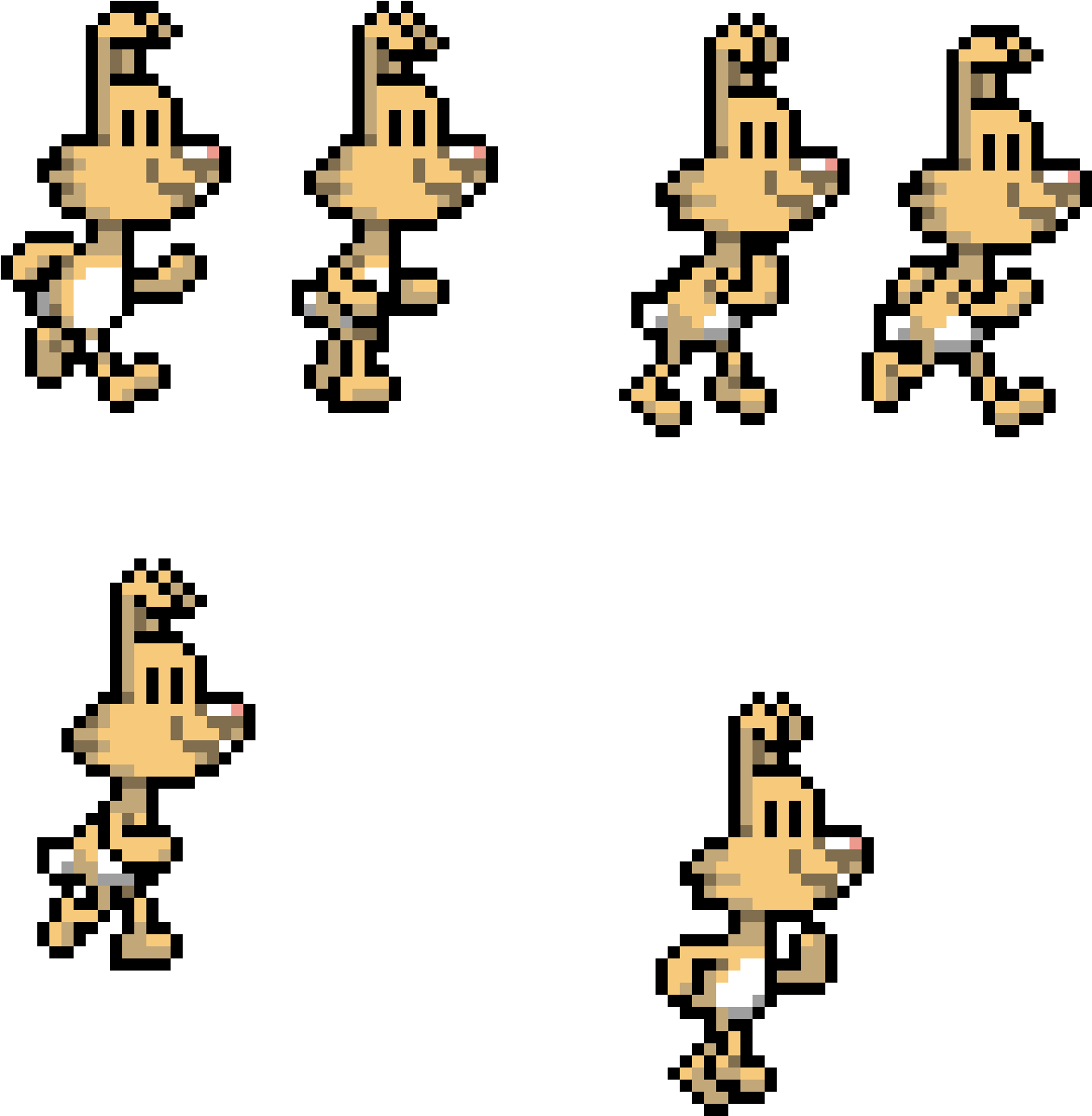 Rabbit Running Clipart (1400x1400), Png Download