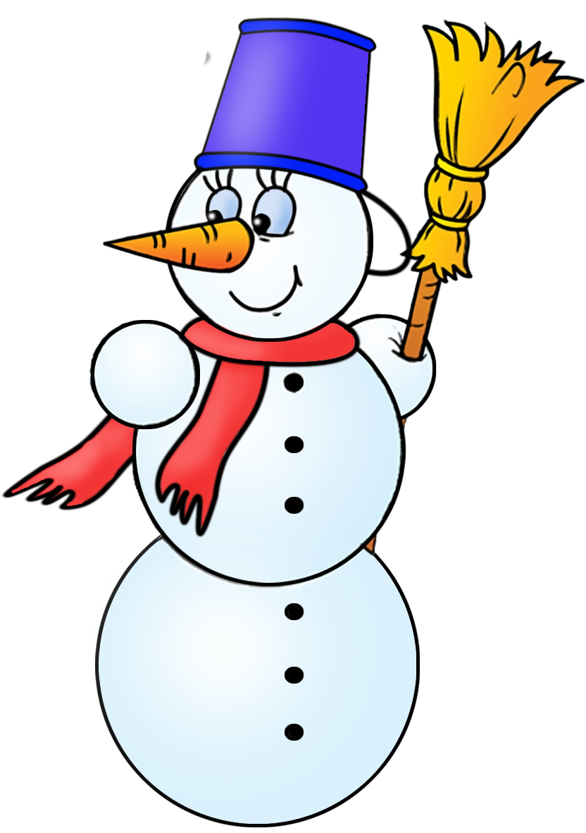 Snowman Clipart To Color - Png Download (1181x1181), Png Download