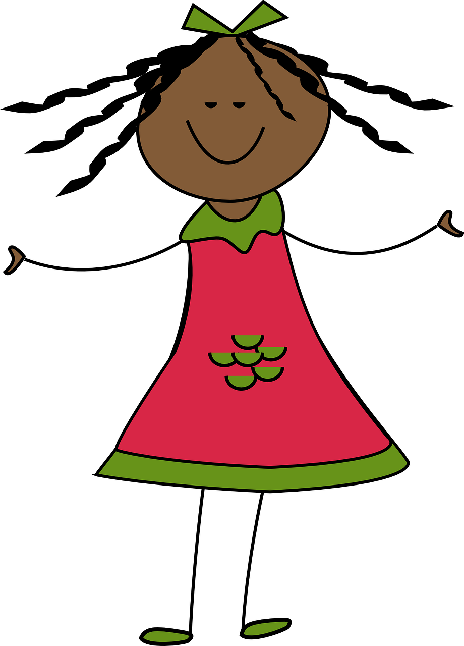 Little Girl Clip Art - Png Download (920x1280), Png Download