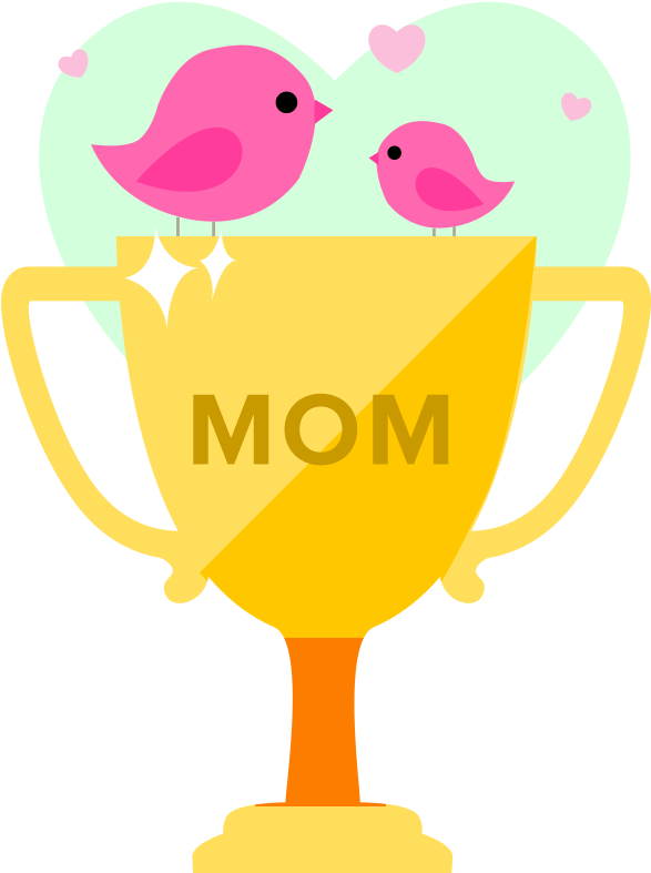 Limited Edition Mother's Day Contest Trophy Clipart (800x800), Png Download