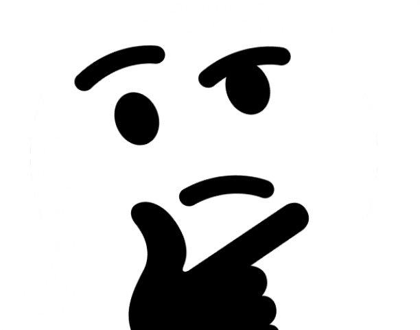 Hand Emoji Clipart Black And White - Png Download (640x480), Png Download