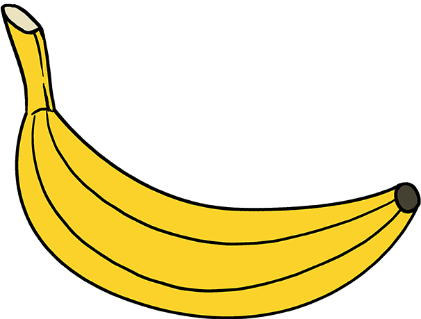 How To Draw Banana Clipart (680x678), Png Download