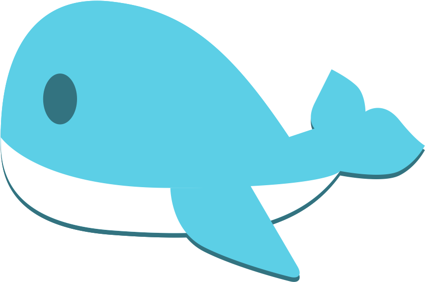 Whale 🐳 Clipart (1024x1024), Png Download