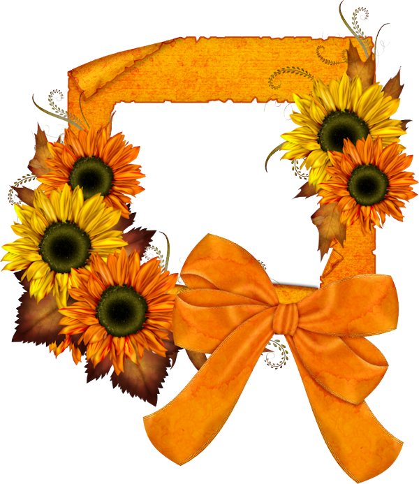 Sunflowers Clipart Cluster - Png Download (600x693), Png Download