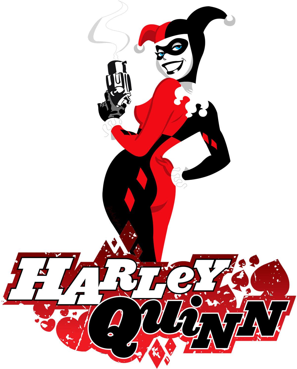 Harley Quinn Wheel Img Clipart (1200x1500), Png Download