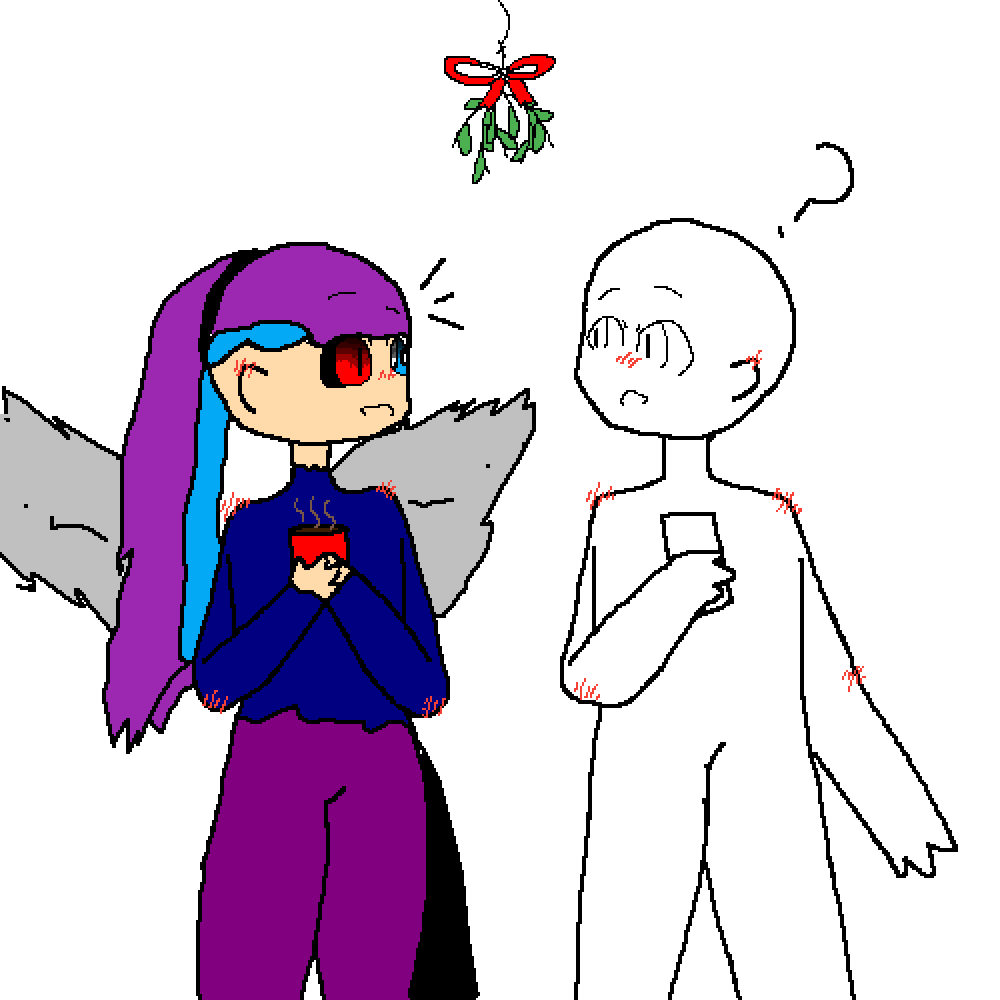 Mistle Toe Is Evil Clipart (1000x1000), Png Download