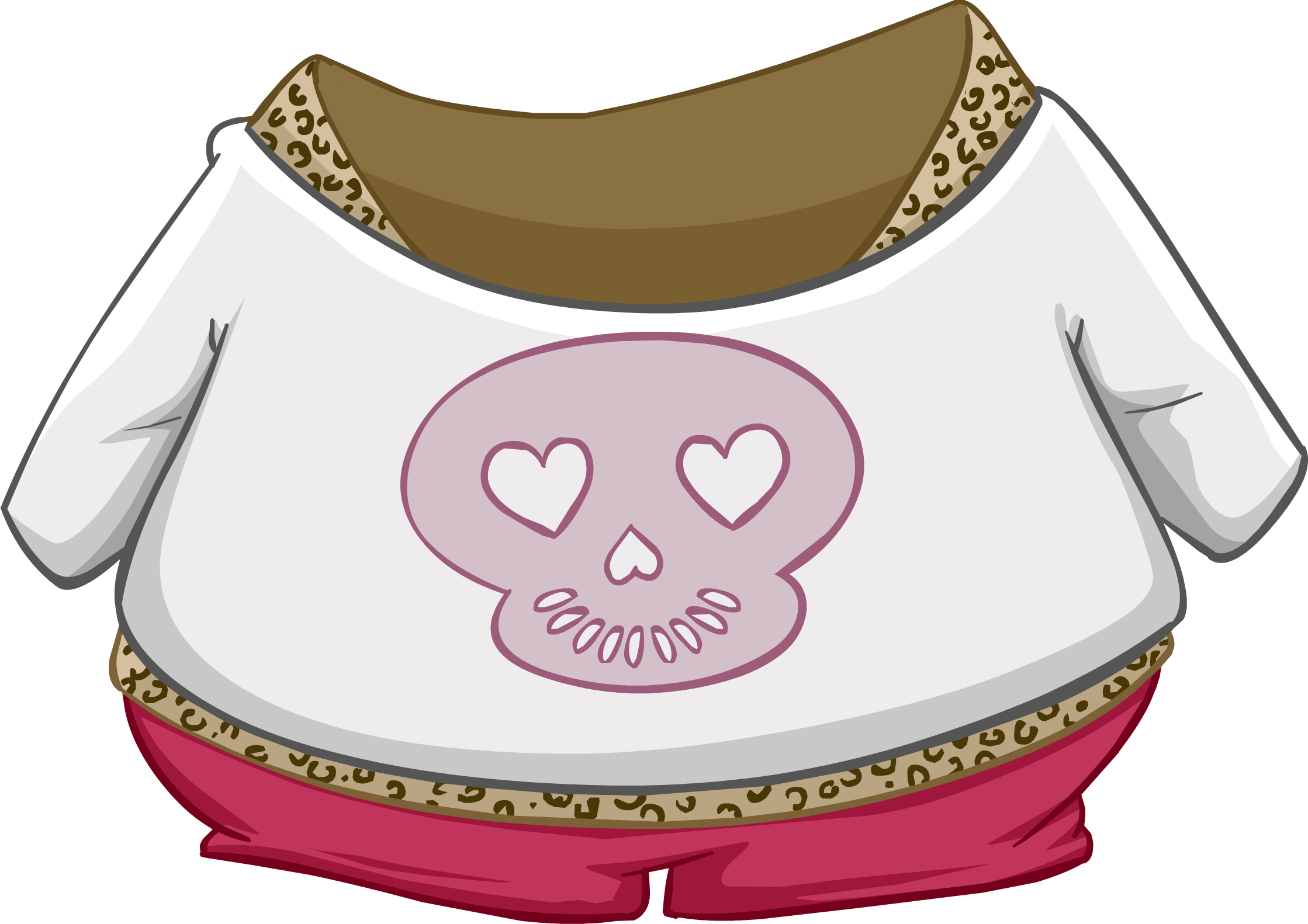 Club Penguin T-shirt Clipart (2238x1582), Png Download