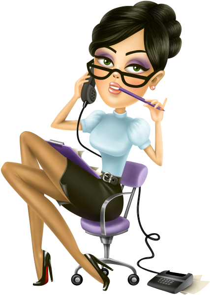 Secretary Png Picture Clipart (602x812), Png Download