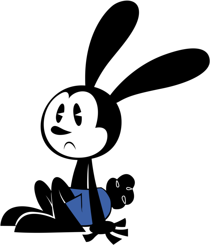 Oswald The Lucky Rabbit Clipart Famous Cartoon - Png Download (831x962), Png Download