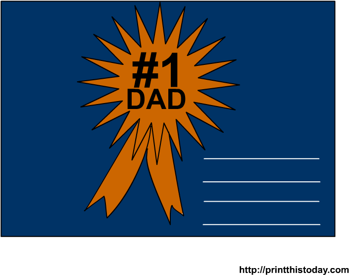 Fathers Day Certificate Clipart (792x612), Png Download