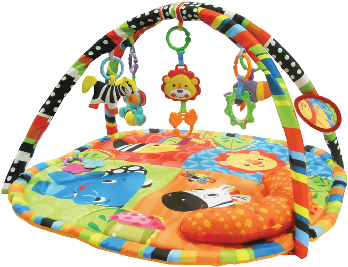 Bp2014 Adventure In The Jungle Play Mat Clipart (709x934), Png Download