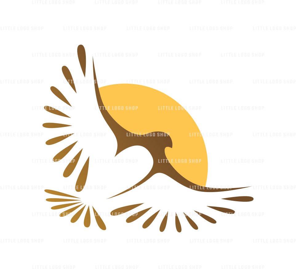 Golden Eagle Art Png , Png Download Clipart (962x874), Png Download