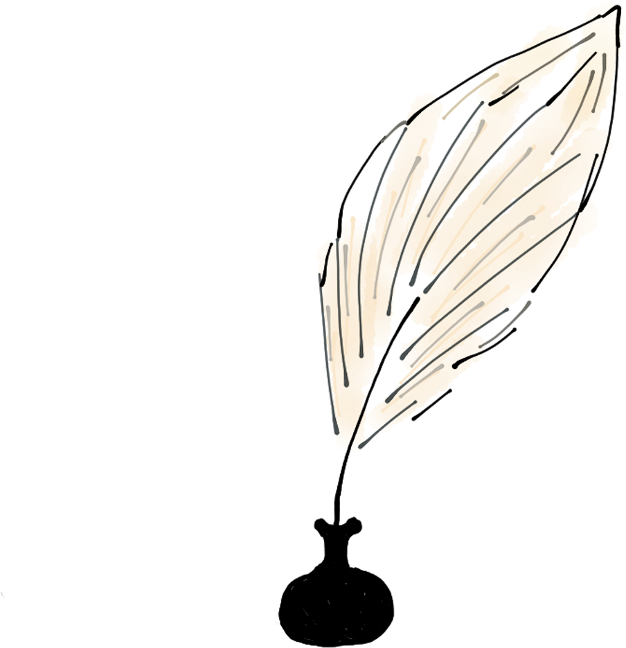 Quill And Ink Clip Art - Png Download (1000x1000), Png Download