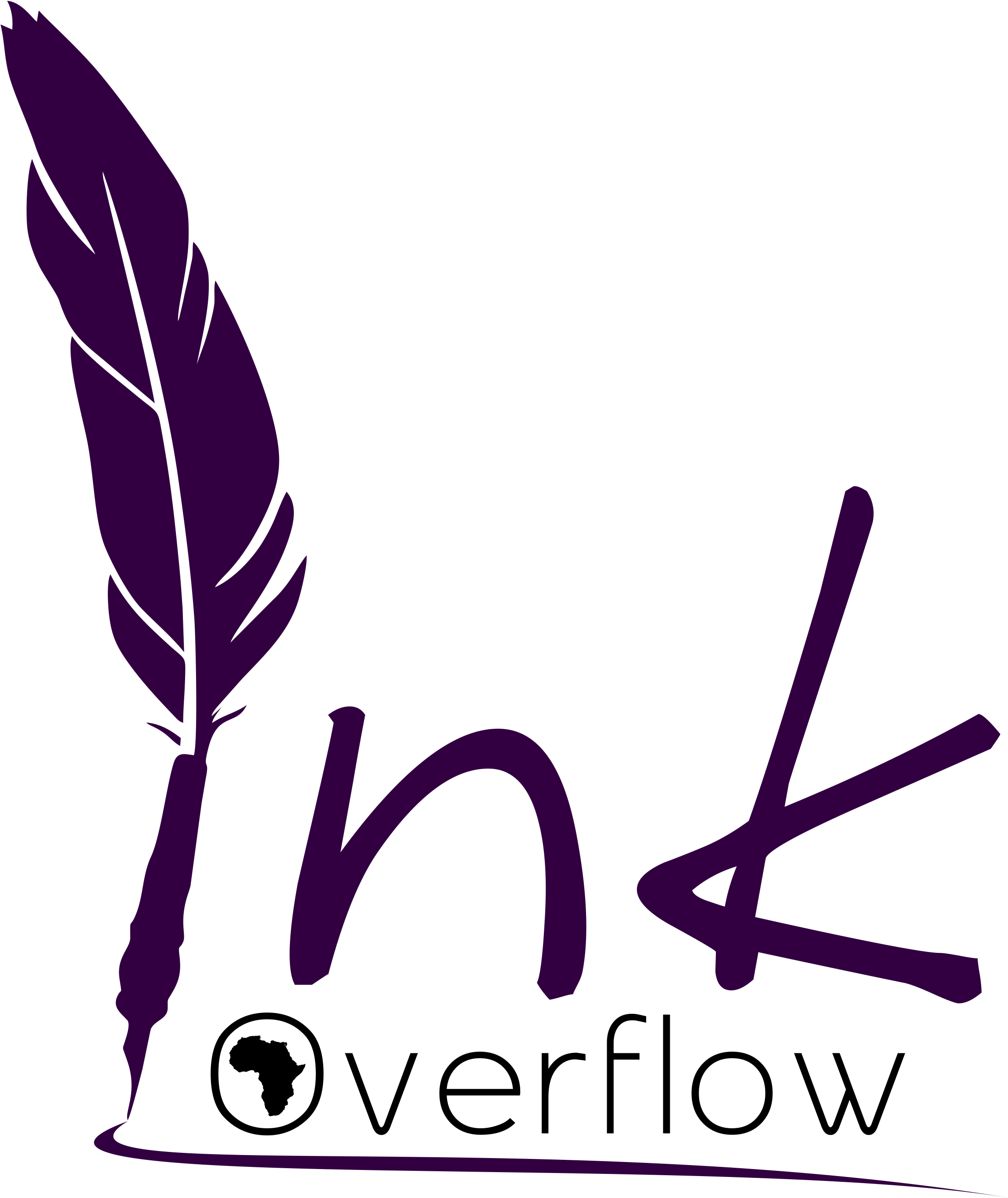 Ink Overflow Announcement Clipart (2314x2733), Png Download