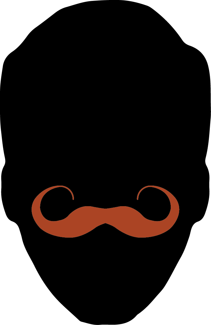 Imperial Moustache Clipart (696x1072), Png Download