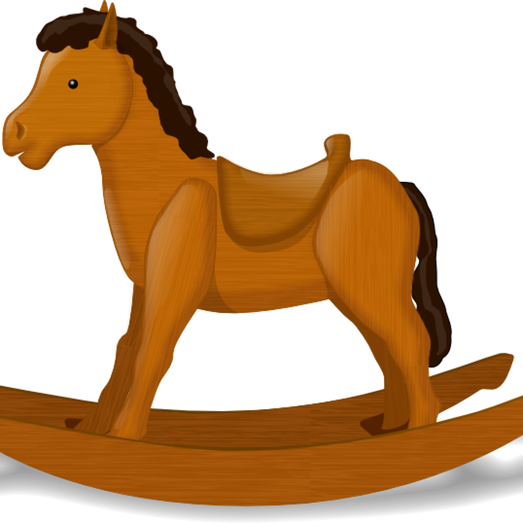 Horse Clipart Horse Clipart Free Graphics Of Horses - Clip Art Rocking Horse - Png Download (1024x1024), Png Download