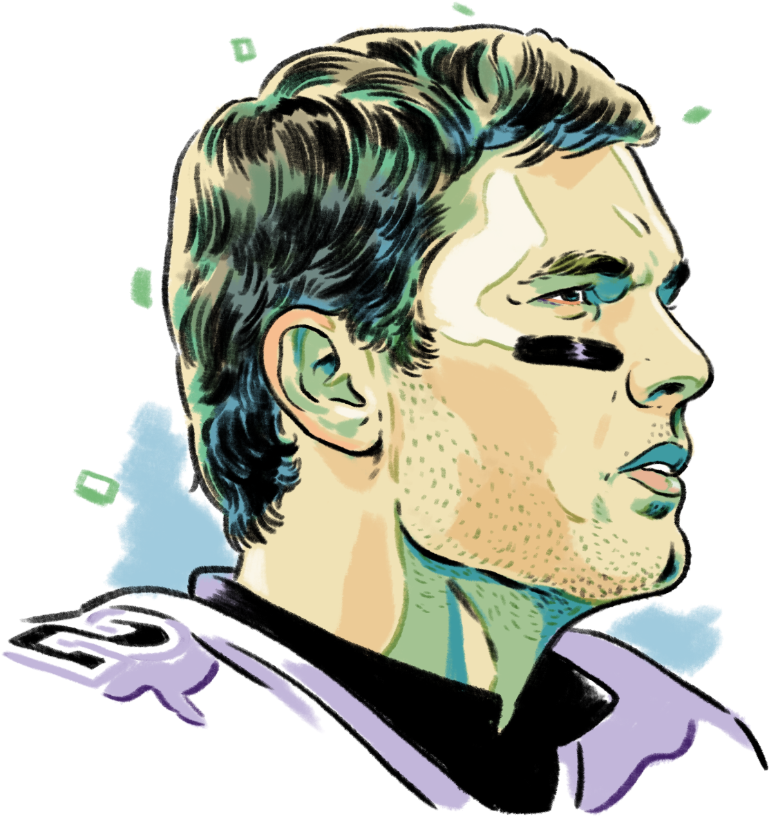 1tom Brady - Illustration Clipart (1260x1375), Png Download