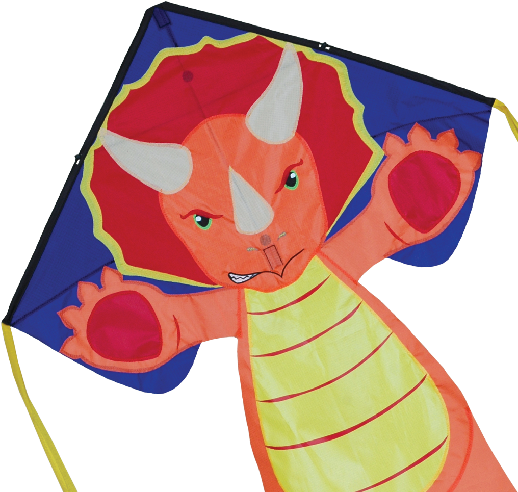 Regular Easy Flyer Kite - Cartoon Clipart (1024x1024), Png Download