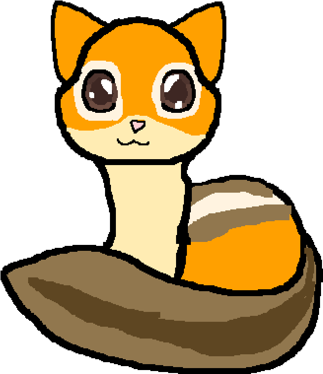 Chipmunk - Kitten Clipart (1000x1000), Png Download