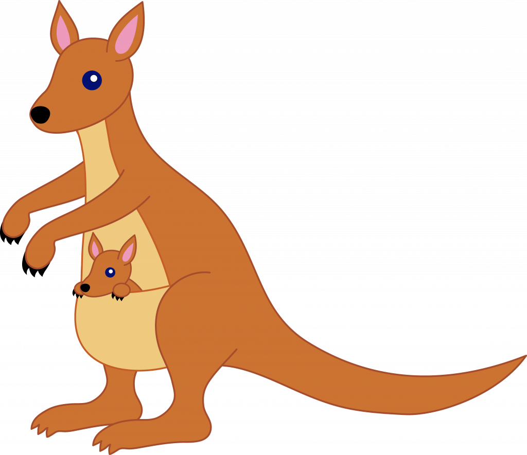 Alert Famous Pic Of Kangaroo Clipart Lemonize - Kangaroo Clipart - Png Download (1024x885), Png Download