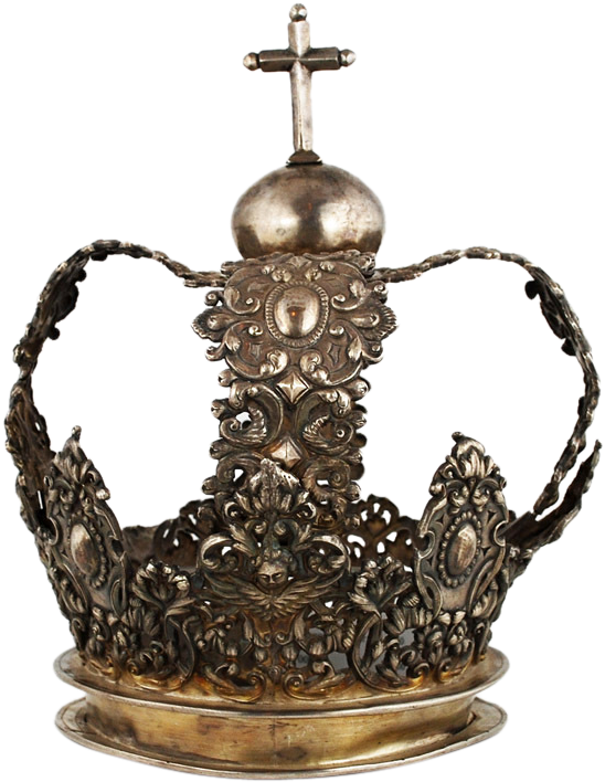 Antique Crown Clipart (707x707), Png Download