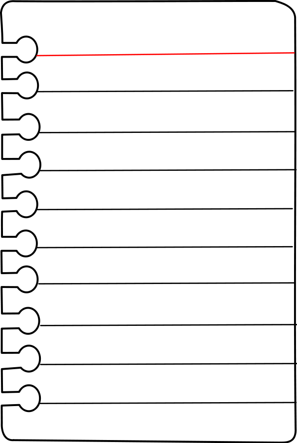 This Free Clip Arts Design Of Note Png Transparent Png (603x900), Png Download