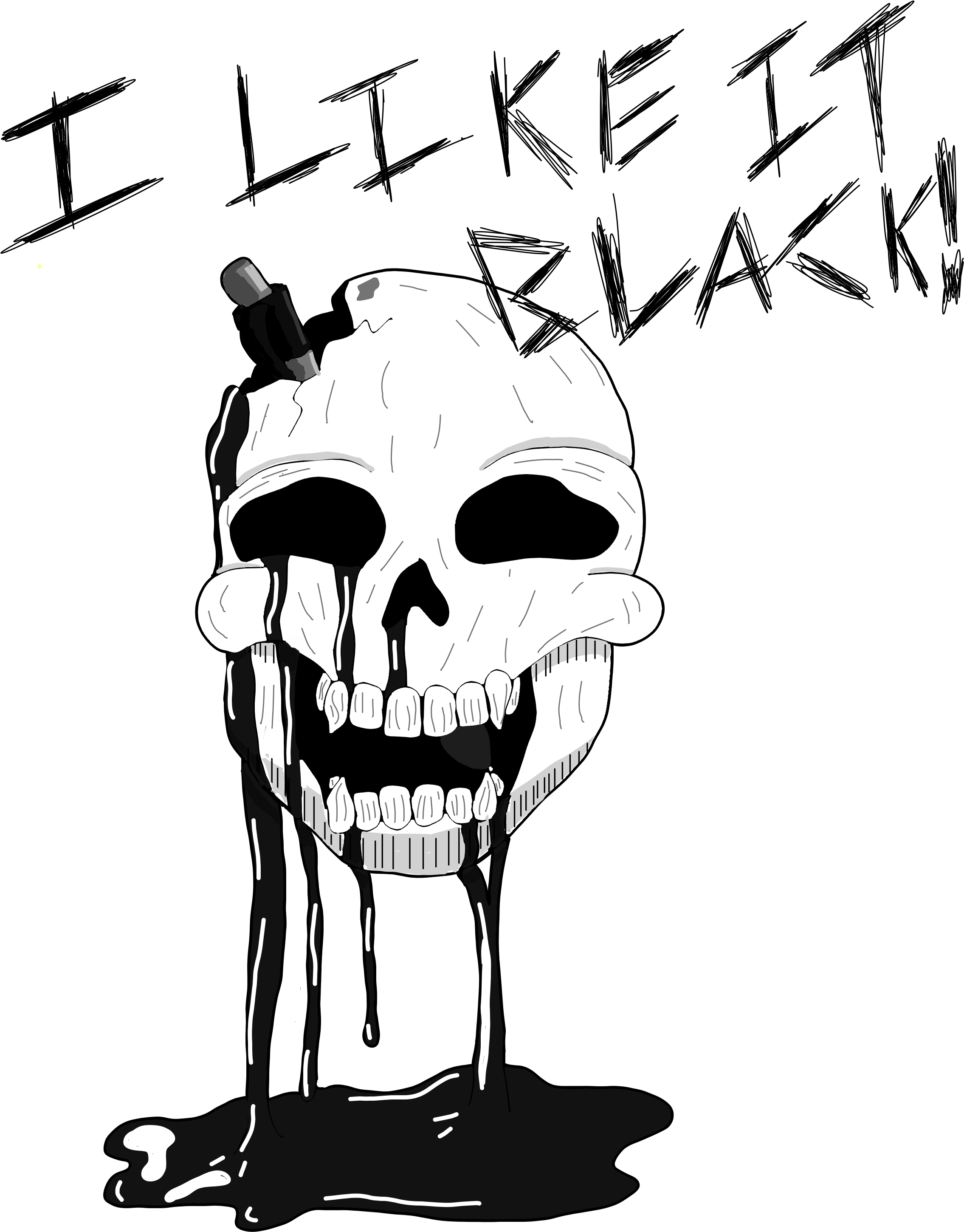 Author Comments - Skull Clipart (2500x3000), Png Download