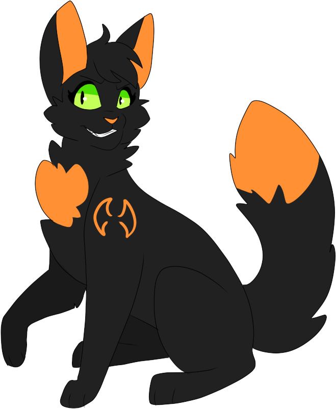 Tuxedo Cat Angel Clip Royalty Free - Warrior Cats Angel Hawk - Png Download (868x906), Png Download