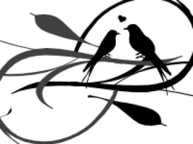 Lovebird Clipart Small Bird - Clip Art - Png Download (640x480), Png Download