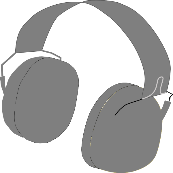 Headphones Clipart (600x599), Png Download