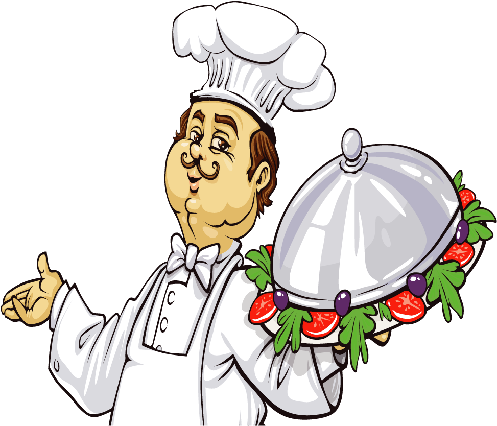 Btc-catering - Cartoon Clipart (1000x849), Png Download