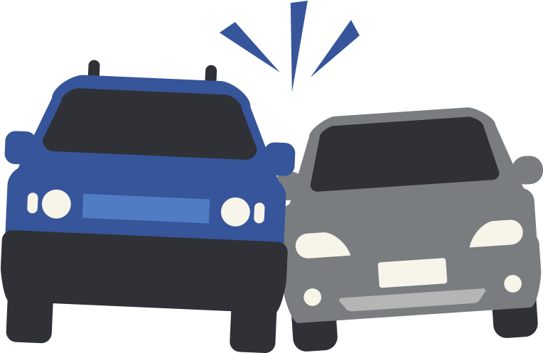 Side Impact Accident - Van Clipart (809x531), Png Download