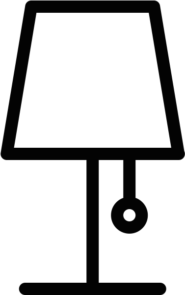 Under - Lamp Ico Clipart (618x607), Png Download