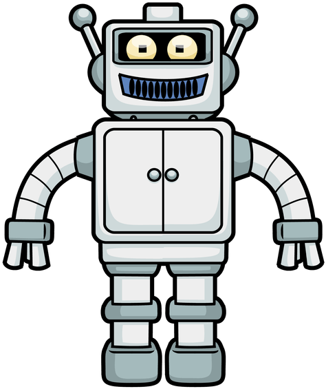 Images Of A Robot Newwallpapers Org Free - Cartoon Robot Clipart (680x680), Png Download