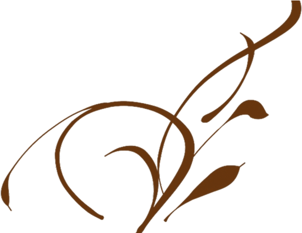 Vine Clipart Embellishment - Flower Clipart Black And White Png Transparent Png (640x480), Png Download